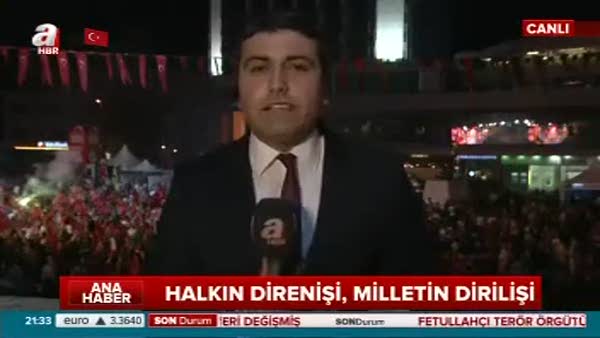 Halkın direnişi, Milletin dirilişi (İstanbul / Taksim)