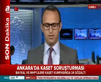 Ankara'da kaset operasyonu: 89 kişiye gözaltı!