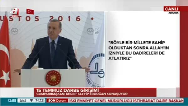 Erdoğan: Milli Savunma Üniversitesi'ni kurduk