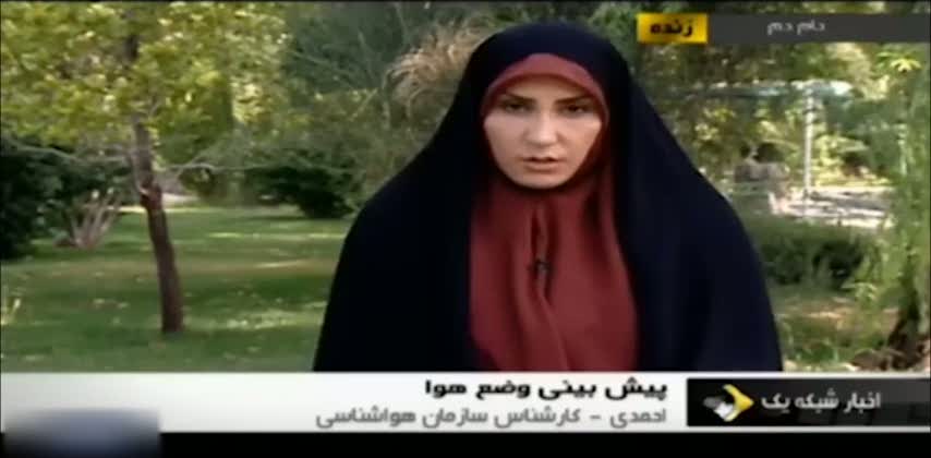 Kadın muhabir canlı yayında bayıldı