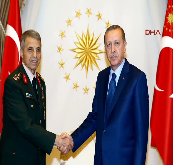 Orgeneral Galip Mendi Cumhurbaşkanlığı Sarayı'nda