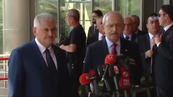 Başbakan Yıldırım’dan Kılıçdaroğlu’na davet telefonu