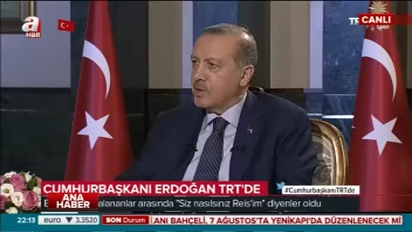Cumhurbaşkanı Erdoğan: FETÖ'nün yaptığından hiç şüphem yok