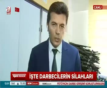 İşte cuntacıların silahları!