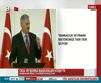 Başbakan Binalı Yıldırım darbe girişiminin ekonomiye etkisini anlattı