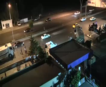 Ankara Emniyeti'ne saldırı anı polis kamerasında!