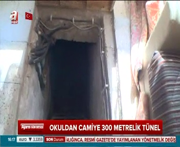 FETÖ okulunda 300 metrelik tünel