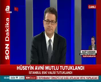 Eski İstanbul Valisi Hüseyin Avni Mutlu tutuklandı