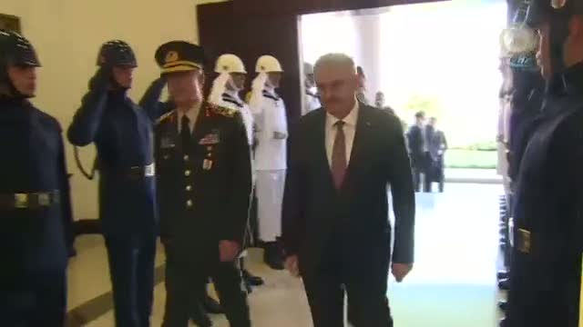 Başbakan’dan Genelkurmay’a geçmiş olsun ziyareti