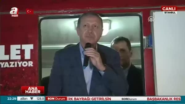 Cumhurbaşkanı Erdoğan: 15 Temmuz darbeler tarihini ters yüz eden bir tarihtir
