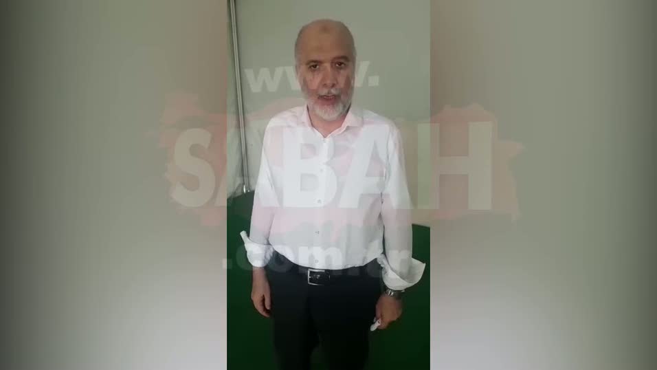 Latif Erdoğan’ın Yenikapı’dan Sabah.com.tr okurlarına mesajı var