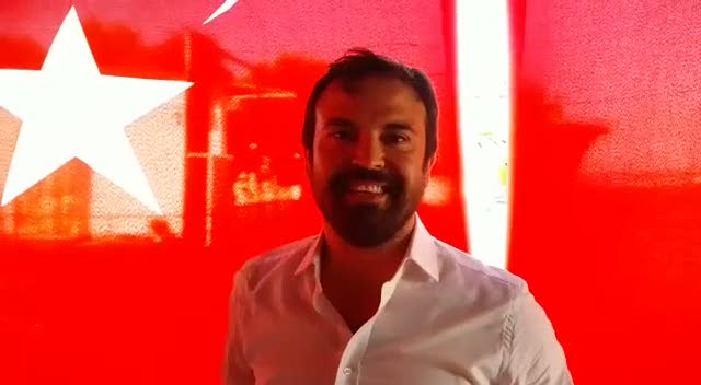 İsmail Özkan Yenikapı'dan sabah.com.tr okuyucularına mesaj gönderdi