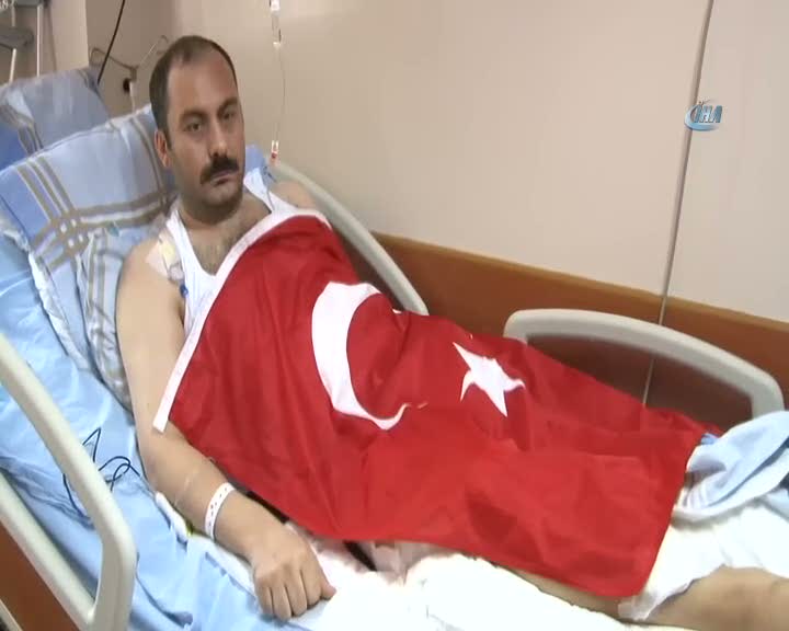 İstanbul’da ilk vurulan o gazi 15 Temmuz gecesini anlattı