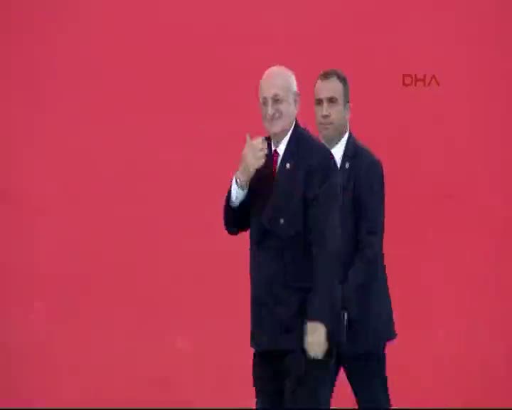 TBMM Başkanı İsmail Kahraman Yenikapı'da konuştu