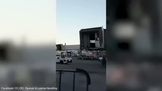 Uçağı kaçıran yolcu apronda koşarak uçak kovaladı