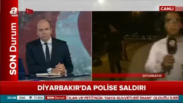 Diyarbakır'da hain saldırı A Haber olay yerinde