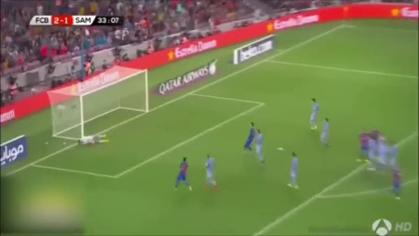 Messi'den nefis frikik golü