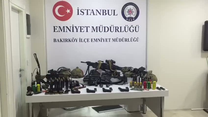 Yeşilköy Hava Harp Okulu kadın tuvaletinde cephanelik bulundu