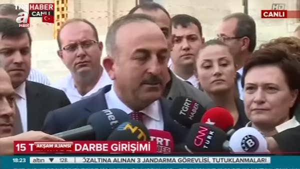 Çavuşoğlu'ndan Zekeriya Öz açıklaması