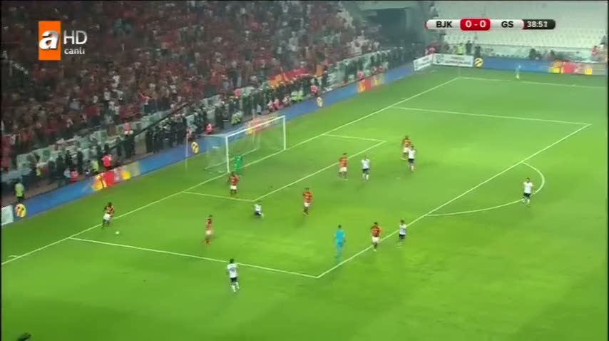 Süper Kupa'da tartışılan penaltı pozisyonu!