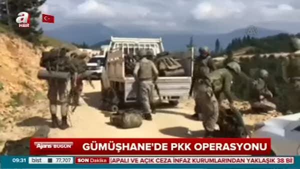 PKK'lı teröristlere operasyon