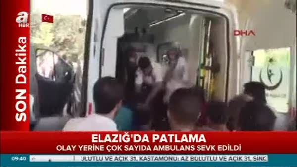 Elazığ'da emniyet müdürlüğü girişinde bombalı terör saldırısı!