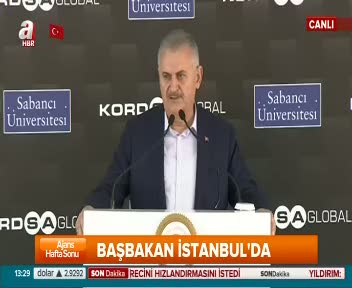 Başbakan Binali Yıldırım İstanbul'da konuştu