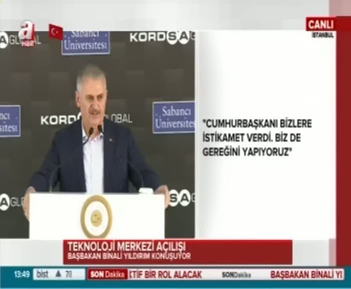 Başbakan Yıldırım 