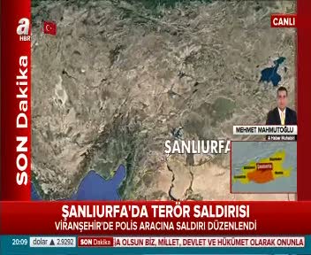 Şanlıurfa'da terör saldırısı