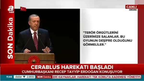 Cumhurbaşkanı Erdoğan dakikalarca ayakta alkışlandı