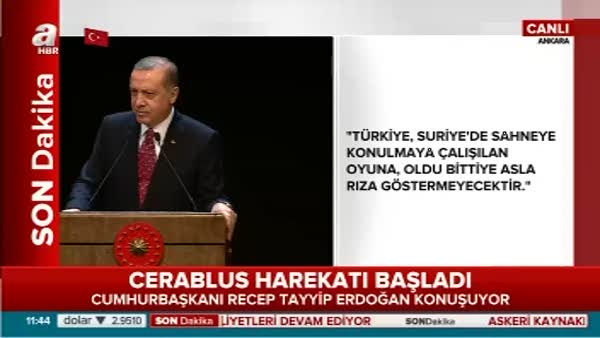 Cumhurbaşkanı Erdoğan ''Bu oyunu görün''