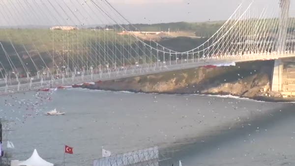 Yavuz Sultan Selim Köprüsü’nün ilk selfiler