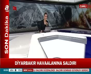 Diyarbakır'da havalimanına roketatarlı saldırı