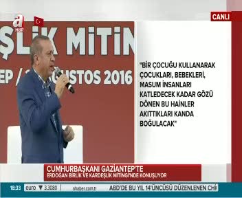 Cumhurbaşkanı Erdoğan: Türkiye artık bu oyunlara gelmiyor