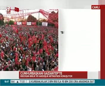 Cumhurbaşkanı Erdoğan: Dünya ile konuşuyoruz: ya o, ya biz