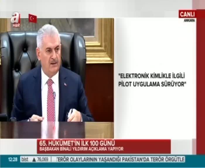 Başbakan Yıldırım 