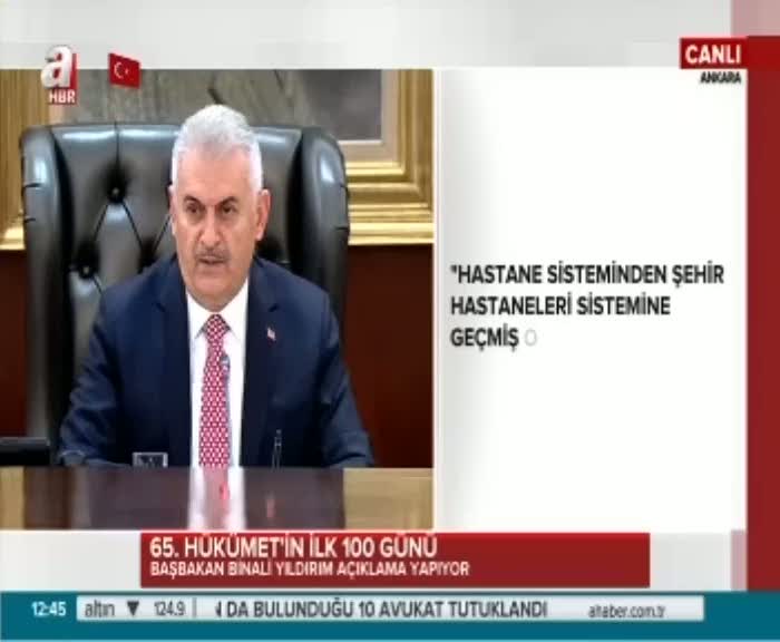 Başbakan Yıldırım 