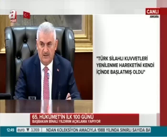 Başbakan Yıldırım  