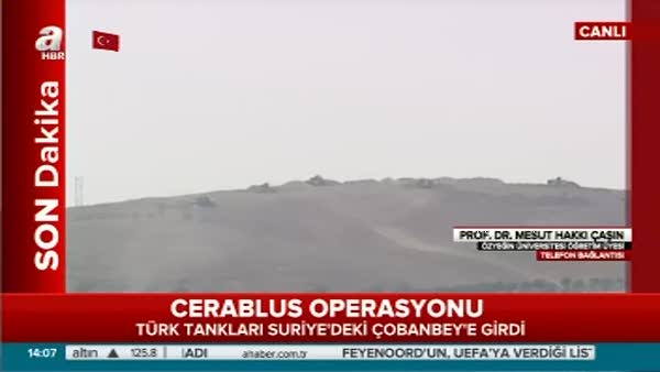 Türk Silahlı Kuvvetleri Çobanbey'e girdi