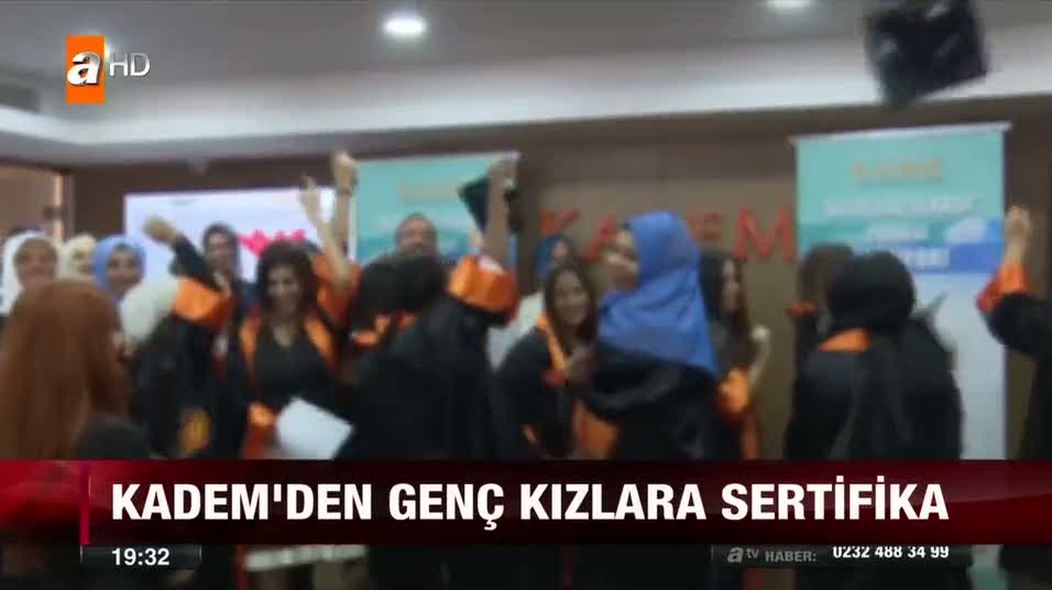 KADEM'den genç kızlara sertifika