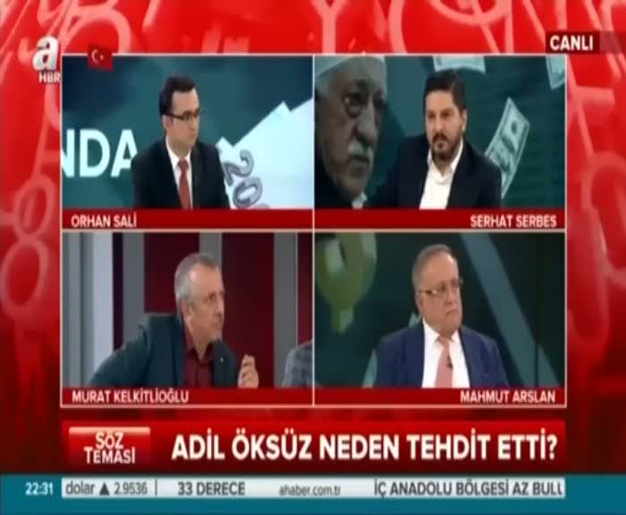 Adil Öksüz'den 'Himmet' tehdidi 
