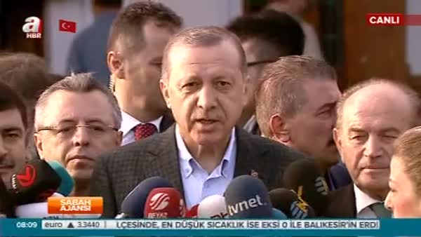 Cumhurbaşkanı Erdoğan kayyum atanan belediyeler hakkında açıklama yaptı