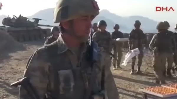 PKK'ya en büyük darbenin vurulduğu Kaletepe'de Bayram Namazı