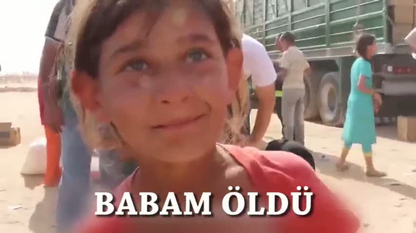 Adını hatırlamayan Suriyeli küçük mülteci kız