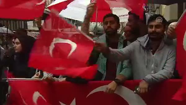 Cumhurbaşkanı Erdoğan'a New York'ta sevgi seli