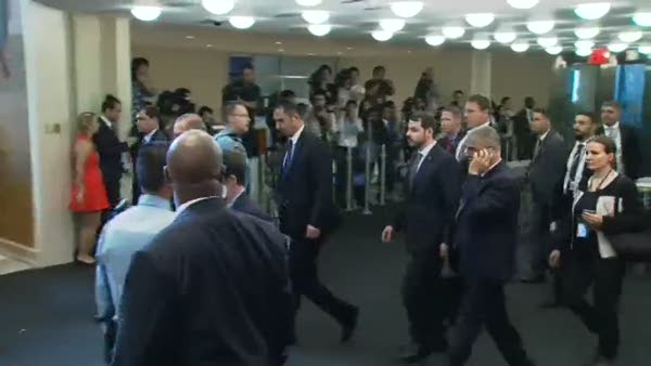 Cumhurbaşkanı Erdoğan BM Genel Kurulu’na geldi