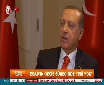Cumhurbaşkanı Erdoğan Reuters'a konuştu