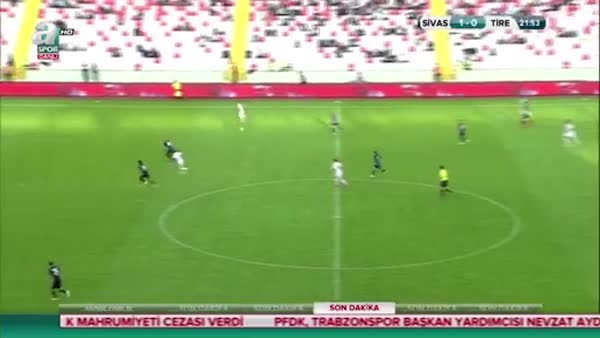 Sivasspor: 2 - Tire 1922: 0