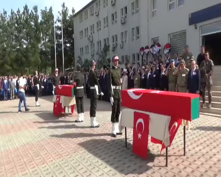 Şehit korucular için tören düzenlendi