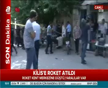 Kilis'e roket düştü